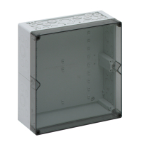 AKL 2-T TÜHI KARP IP65 KAAS POLÜKARBONAAT LÄBIPAISTEV 300X300X132