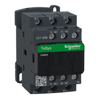 LC1D09P7 230VAC KONTAKTOR 9A SCHNEIDER