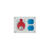 R-BOX 190 TÖÖMAAKILP 1X32A/5P 2X250V