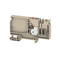 AAP12 10 LO RD DC PINGE TOITE SISENDKLEMM + POT PUSH IN BEEŽ A-SEERIA