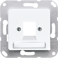 JUNG 169-1NWE WW 1-NE RJ PESA 50X50MM VALGE