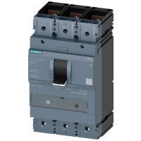 3VA1340-7EF32-0AA0 3VA1 400 KOMPAKTKAITSELÜLITI Icu=110kA @415V 3P TM240 ATAM In=400A Ir=280A ...400A Ii=5...10xIn POLTÜHENDUS