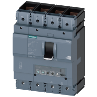3VA2440-6HN42-0AA0 3VA2 630 KOMPAKTKAITSELÜLITI Icu=85kA @415V 4P ETU350 LSI In=400A Ir=160A...400A Isd=1.5...10xIr Ii=12xIn N(OFF 50% 100%) POLTÜHENDUS