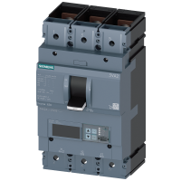 3VA2450-7KQ32-0AA0 3VA2 630 KOMPAKTKAITSELÜLITI Icu=110kA @415V 3P ETU860 LSIG In=500A Ir=200A...500A Isd=0.6..10xIn Ii=1.5..14xIn Ig=0.2...1xIn tg=0.05-0.8s POLTÜHENDUS