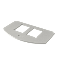 7408806 GES R2-7408806 GES R2-LE 2XRJ45 PAIGALDUS PLAAT OBO