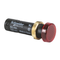 XVLA334 SIGNAALLAMP PUNANE 12MM SCHNEIDER