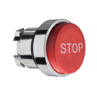 ZB4BL434 SURUNUPP PUNANE (STOP VALGE TEKST)ILLUM. SCHNEIDER