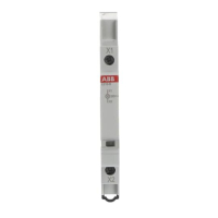 E219-B LED MÄRGULAMP DIN LIISTULE ABB VALGE 115-230 VAC ABB