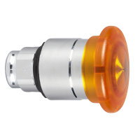 ZB4BW453 SURUNUPP ORANŽ Ø40 VALGUSTATUD SEEN Ø22 TAGASTUV LEDILE