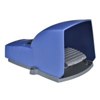XPEB310 JALGLÜLITI ÜHENE IP66 KATTEGA PLAST SININE 1 NC + 1 NO