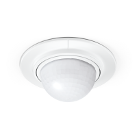 IS 360-1 DE 360DEG 1000W TAN-4M R-8M IP54 VALGE SÜVISTATAV LIIKUMISANDUR