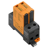 LIIGPINGEPIIRIK T1+T2 (B+C) 2P 12.5kA 300VAC TN SIGNAALKONTAKTIGA