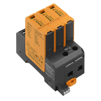LIIGPINGEPIIRIK T1+T2 (B+C) 3P 12.5kA 300VAC TN-C SIGNAALKONTAKTIGA