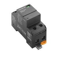 LIIGPINGEPIIRIK T1+T2 (B+C) 1+NP 12.5kA 255VAC TT, TN-S, SIGNAALKONTAKTIGA, MONOPLOKK