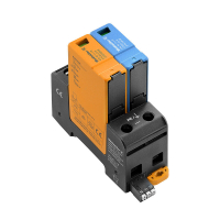 LIIGPINGEPIIRIK T1+T2 (B+C) 1+NP 25kA 275VAC TN, TT, IT, SIGNAALKONTAKTIGA, S-LINE