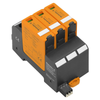 LIIGPINGEPIIRIK T2 3P 40kA 1000VDC, 1MPPT, SIGNAALKONTAKTIGA, PV SÜSTEEM
