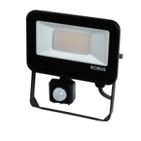 SELEST PLUS 10W/20W 1490/2770LM IP65 CCT3 C/W 1M FLEX PIR ANDUR MUST PROZEKTOR