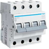 MB425A KAITSELÜLITI 4P B 25A 6kA