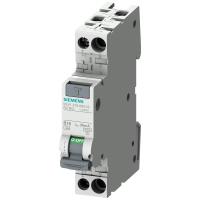 5SV1316-6KK06 RIKKEVOOLUKAITSE+KAITSELÜLITI COMPACT 1P+N 6KA TYPE A 30MA B6A