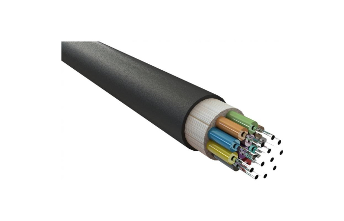 205-324 EXCEL OPTILINE SISE/VÄLISKAABEL OS2 12 x 9/125 SINGLEMODE LSZH CCA MUST 500M