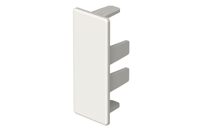 WDK HE20050RW OTSATÜKK 20X50MM. PVC. POLAARVALGE. 9010