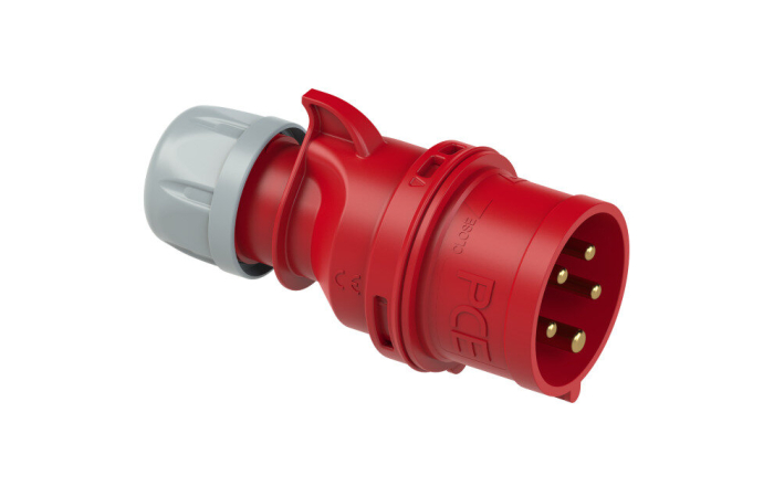 025-6 JÄTKUPISTIK 32A. 3P+N+E. 380-415V. IP44 PCE