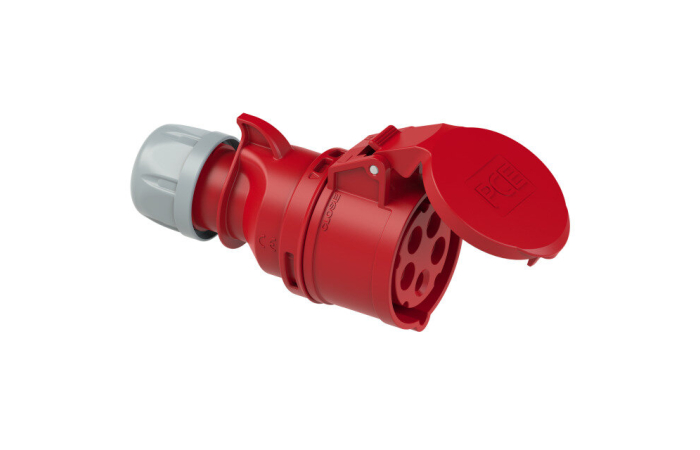 225-6 JÄTKUPESA 32A. 3P+N+E. 380-415V. IP44 PCE