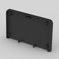 8401_FB PK 90X55 D KARBIKU LÕPP MUST