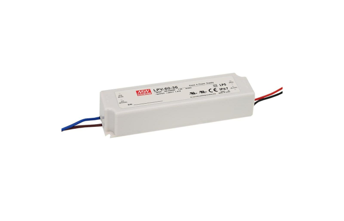 LPV-60-12 60W 12VDC CV IP67 NON DIM LED DRAIVER