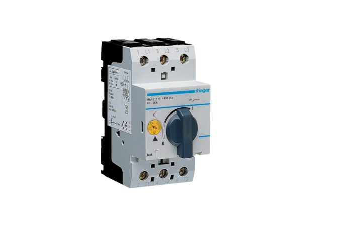 MM511N MOOTORIKAITSE 10.0-16.0A P=4-7.5KW AC3/230-400V 2.5M IEC 947