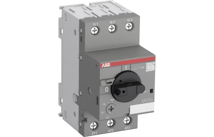 MS116-6.3 MOOTORIKAITSELÜLITI 4.0-6.3A ABB