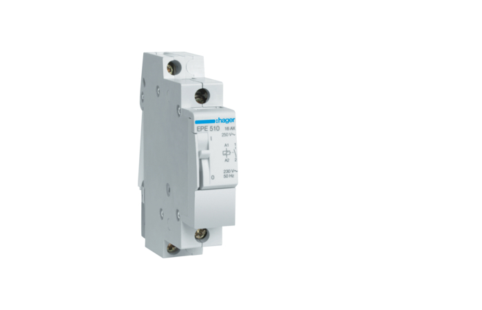 EPE510 IMPULSSJUHTIMISEGA RELEE 230VAC. 1NO/16A HAGER