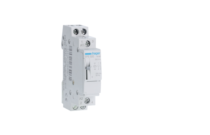 EPE520 IMPULSSJUHTIMISEGA RELEE 230VAC. 2NO/16A HAGER