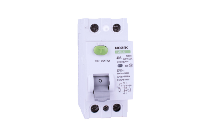 NOARK Ex9L-N RIKKEVOOLUKAITSE 2P 25A 30mA 6kA AC