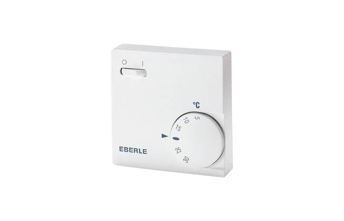 EBERLE RTR-E 6763 TEMPERATUURI REGULAATOR PIND 10A 5-30°C IP30 VALGE