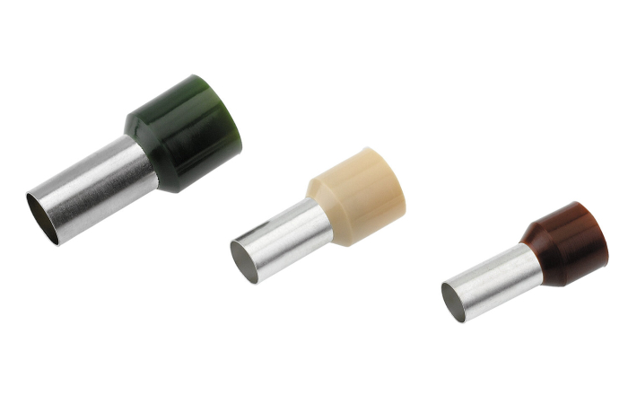 ISOLEERITUD JUHTME OTSAHÜLSS 16.0MM2/18MM ELEVANDILUU 100 TK/PAKK
