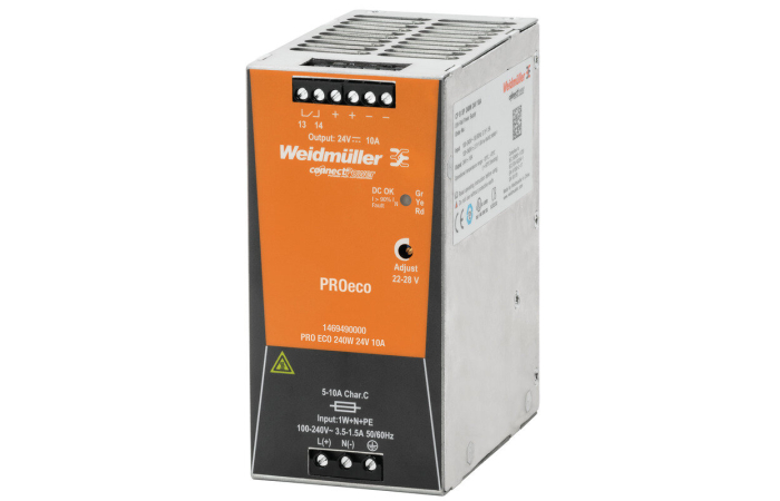 PRO ECO TOITEPLOKK DIN 240W 24V 10A