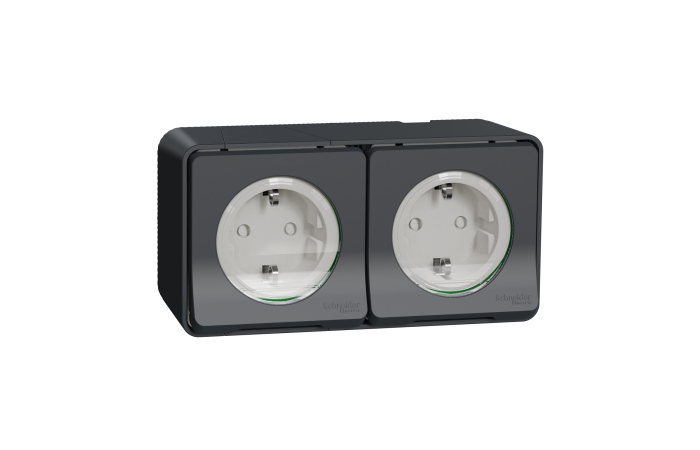 MUR36029 PISTIKUPESA PINNAPEALNE 2-NE ANTRATSIIT IP55 MUREVA