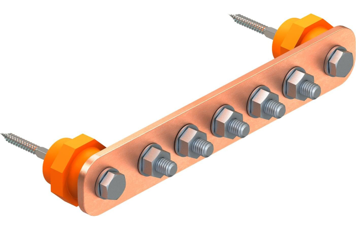 5015836 1802 8 CU POTENSIAALIÜHTLUSTUSLATT BIG BAR 8*M10CU