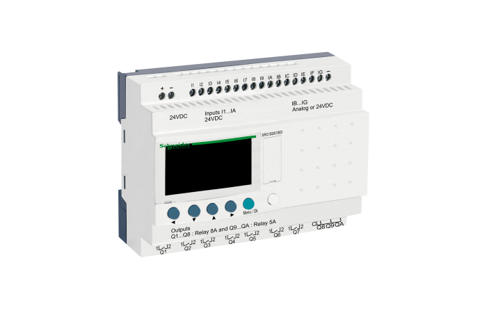 SR3B261BD PROGRAMMEERITAV RELEE 26 I/O 24VDC ZELIO2