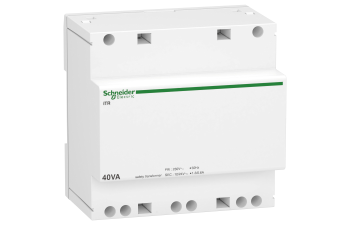 SAFETY TRANSFORMER 40VA 2 30VCA 12..24VCA