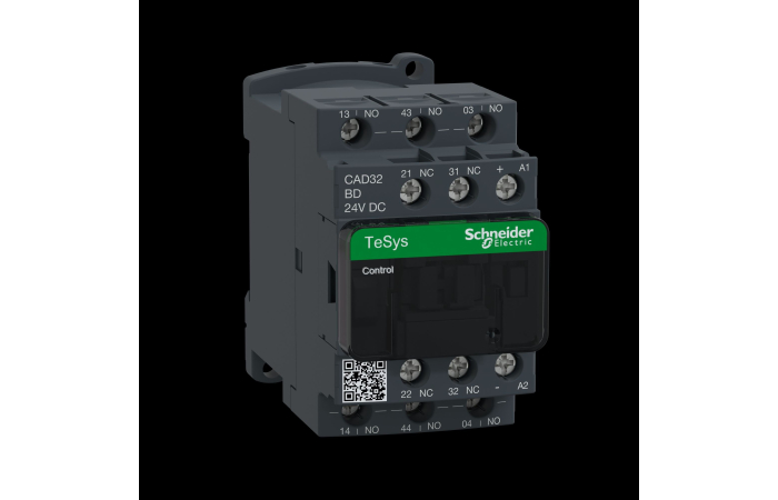 CAD32BD KONTAKTORRELEE 10A 24VDC 3NO+2NC CAD-32 SCHNEIDER