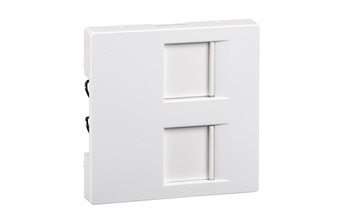MEG4562-0325 K.PLAAT 2XRJ45 AMP AW K.LÄIGE SYSM M