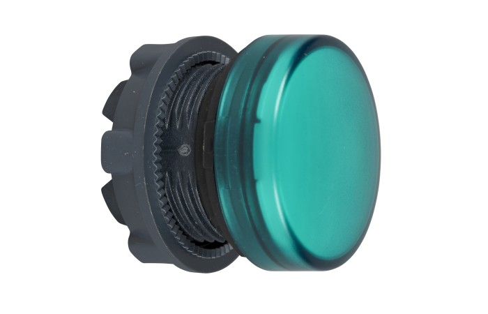 ZB5AV033 MÄRKLAMP ROHELINE LED TULE KLAAS