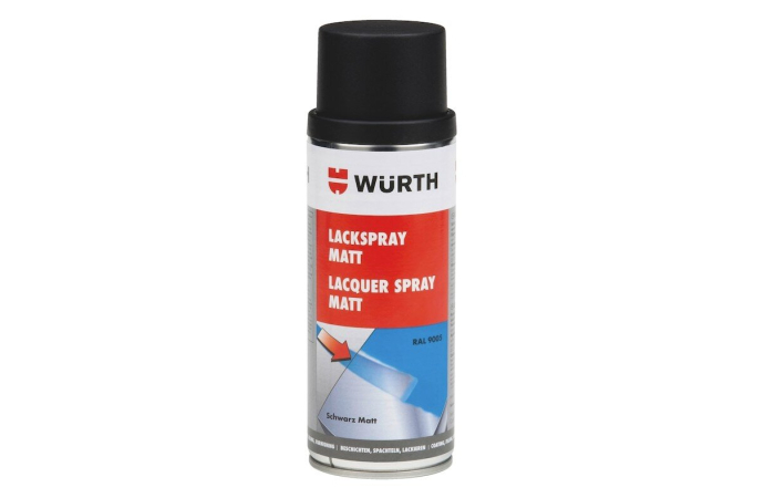 NITROALKÜÜD SPRAYVÄRV MATTMUST 400ML RAL9005