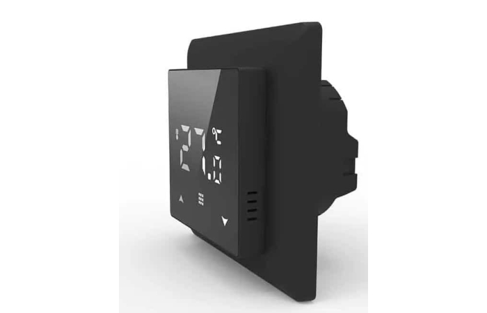 HL-05 WIFI TERMOSTAAT ÕHU- JA PÕRANDAANDURGIA MUST 16A 230V
