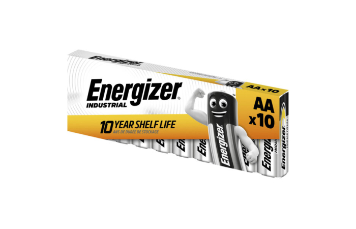 ENERGIZER INDUSTRIAL PATAREI LR6 AA 10TK/PKK