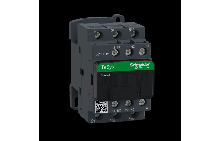 LC1D12B7 TESYS D KONTAKTOR 3P(3 NO) AC-3 <= 440V 12A 24V AC MÄHIS