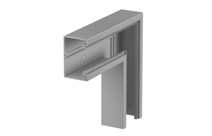 GK-F70110GR PÜSTNURK 70X110MM. PVC. KIVIHALL. 7030
