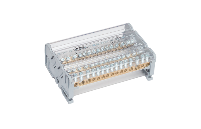 MOBLOCK 4P 125A-15 2X35 + 2X25 + 11X6MM² JAOTUSKLEMM